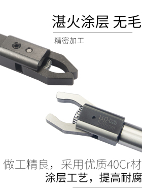 车床圆柄自动拉料器拔料器数控CNC直柄送料器抖料夹料器方柄料夹