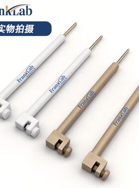 Franklab 玻碳电极夹/四氟PEEK/直型/L型/可抑制析氢干扰