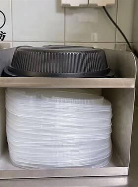 适用麦肯饭厅米饭桶收纳盒/米饭桶收纳肉酱饭烤鸡腿饭盒收纳-八方
