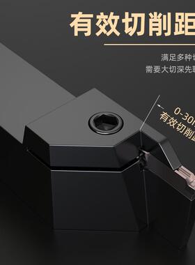 端面槽刀刀杆数控切断切槽车刀MGEHR2020/2525车床加长浅槽割刀