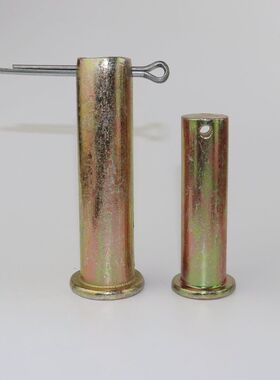 带孔销轴销子平头带孔圆柱销插销销钉定位销 GB882销轴M25M30M40