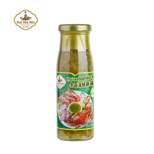 水妈妈泰国海鲜酱200g泰国进口火锅海鲜蘸酱酸辣酱seafood sauce - 图3