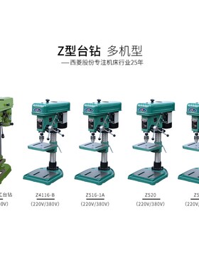 西菱增产木工家用微小型台式钻床手持打孔佛珠精密多功能轻型钻床