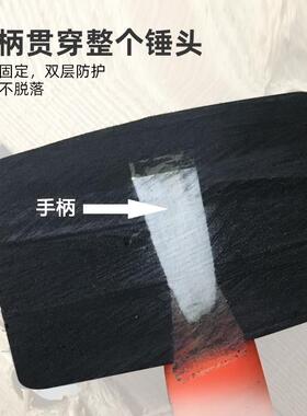 橡胶锤子橡皮锤贴瓷砖装修软胶皮榔头工具牛筋硬胶塑料模具安装锤