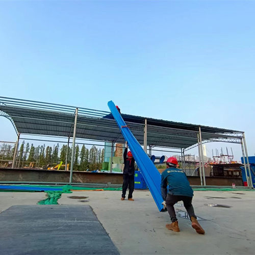 彩钢瓦篷搭建铁皮房安装钢结构雨棚夹芯板厂房隔断房中房南京厂家 - 图1