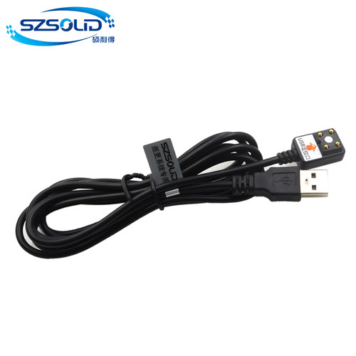 硕利得SZSOLIDE610强光手电巡更棒E510巡更机USB磁吸数据线 - 图1