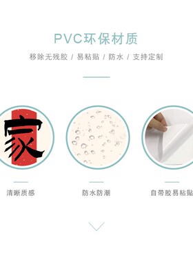 平安喜乐补门贴纸遮丑补洞木门翻新自粘壁纸整张加厚改造卧室定制