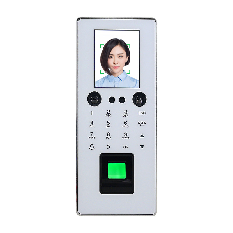Face recognition access control and attendance all-in-one machine Face recognition access control Face swiping card fingerprint password attendance and access control machine