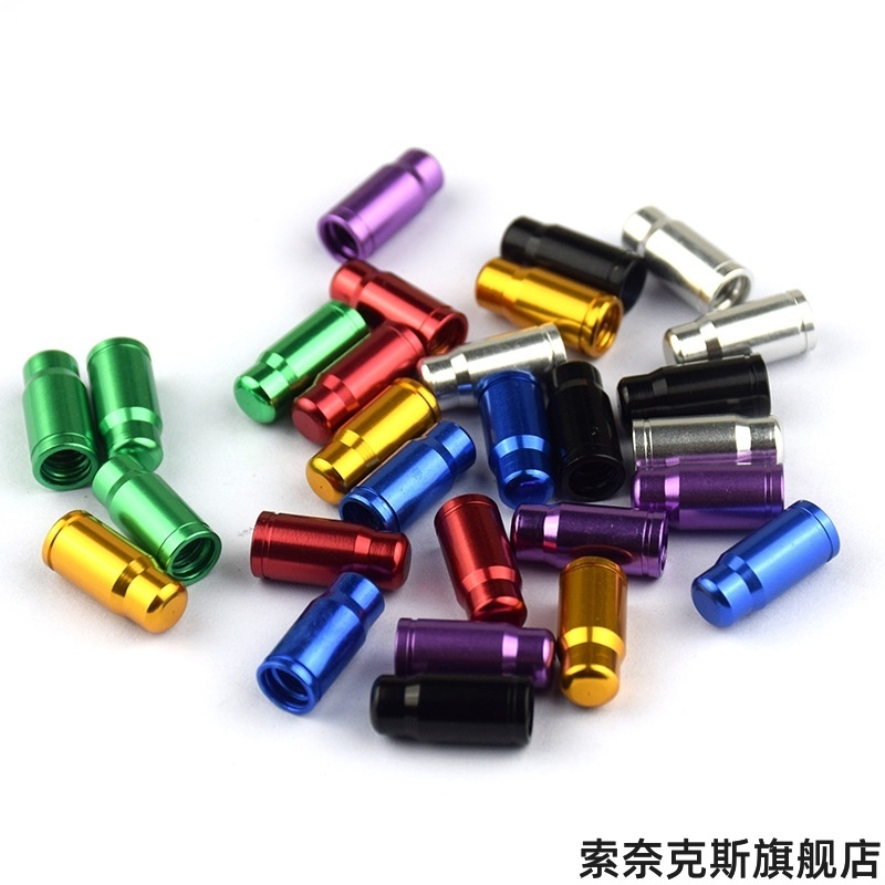 适用迪卡侬经典城市自行车ELOPS100火星翼防尘盖法嘴气门帽 - 图2