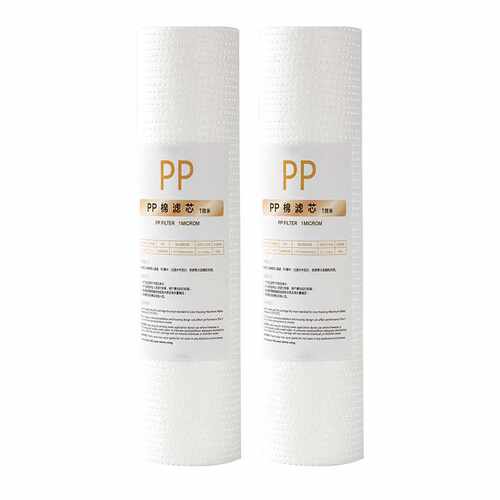 净水器pp棉滤芯 1/5微米10寸平口通用净水机前置熔喷滤芯 - 图3