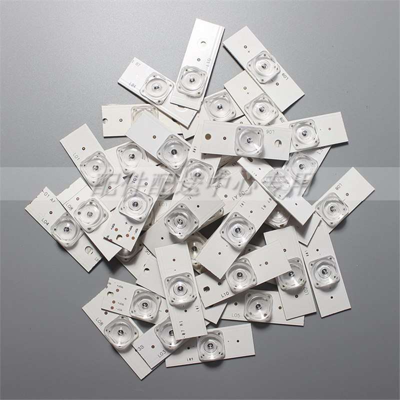 100*3V concave lens universal LCD TV modified LED lamp beads 32-65 inch backlight strip particles
