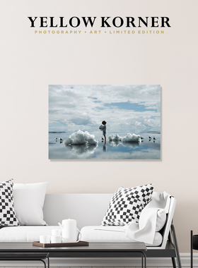 YELLOW KORNER法国原装进口《Fallen Clouds》客厅挂画玄关装饰画