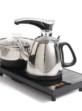 杰灶全自动茶艺壶自动上水茶盘茶桌嵌入式烧水壶主机配件泡茶一体