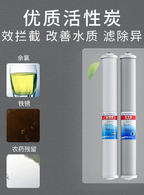 天天一泉专用20寸尖头滤芯售水机前四级用插口PP棉颗粒压缩活性碳