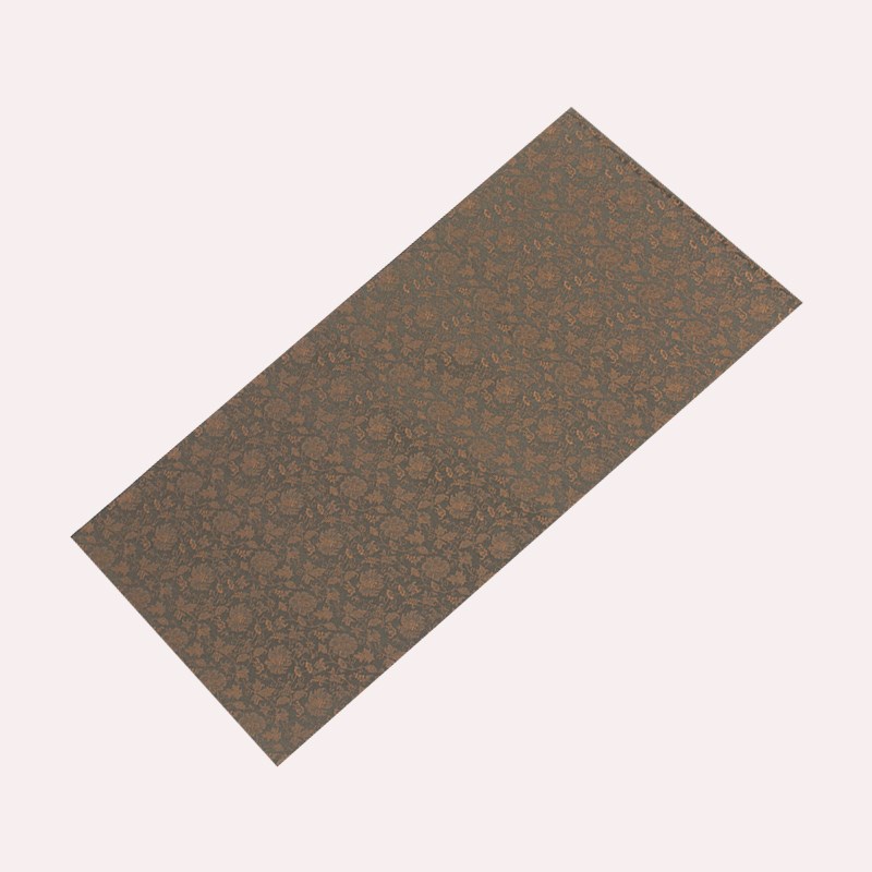 Chinese large-sized tea mat can be used on both sides by hand-woven brocade fabric tea table cloth anti-bump tea set cloth mat