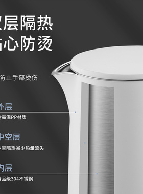 智博0.8L旅行便携式电热水壶酒店宾馆专用烧水壶迷小型宿舍开水壶