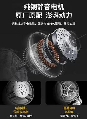 棋牌室空气净化吸烟灯内循环商务家用超静音室内酒楼茶馆排烟神器