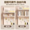 Desktop hole plate shelf desk multi-layer bookcase without punching vertical home student study desk storage rack