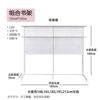 1.6 Hardware Hole Board Bookshelf Bookcase Vertical Floor Display Girl Learning Storage Integrated Desk Storage Rack