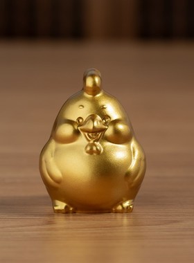 黄铜十二生肖摆件全套蛇鼠牛虎兔龙马羊猴鸡狗猪办公室节日礼物