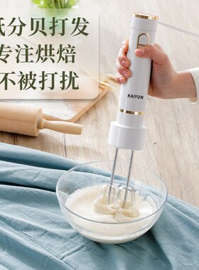 凯云手持电动打蛋器家用小型打蛋机打发奶油蛋清烘培蛋糕搅拌器