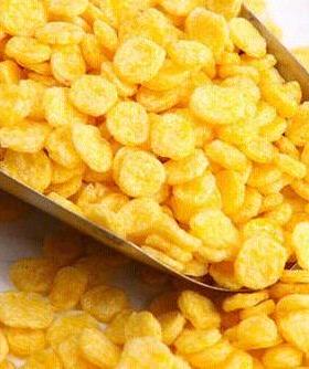 玉米片加工设备 即食谷物片生产线 麦圈膨化机 冲泡谷物圈生产线