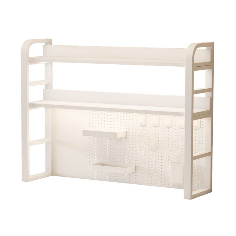 E-sports style computer desk organizer desktop storage rack desk storage rack student multi-layer bookshelf with hole board