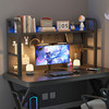 E-sports style computer desk organizer desktop storage rack desk storage rack student multi-layer bookshelf with hole board