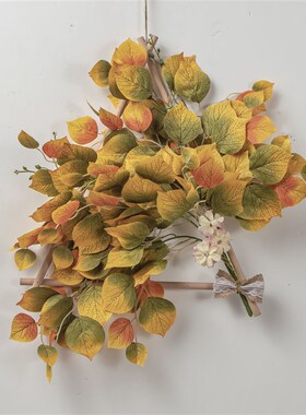 墙壁装饰品挂件北欧风原木墙面挂花客厅壁挂背景墙上绿植民宿挂件