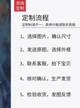 来图定做装饰画订做定制酒店工装沙发背景墙挂画客厅餐厅玄关壁画