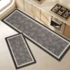 Kitchen non-slip floor mats, oil-proof, wipeable and washable soft mats, stain-resistant floor mats, waterproof carpets, rectangular wear-resistant carpets