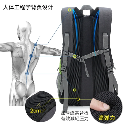 Septwolves, рюкзак, спортивная сумка для путешествий, вместительная и большая сумка через плечо, надевается на плечо, 40