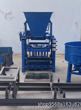 Block Making machine制砖机 brick machineblock 全自动制砖机