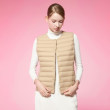 2026秋冬新羽绒服女马甲保暖内胆轻薄款背心内搭马夹短款圆领内穿
