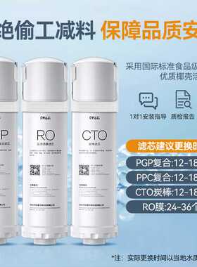 适配氵心园滤芯家用净水器自来水过滤小水钻小新小净灵小白鲸提拉