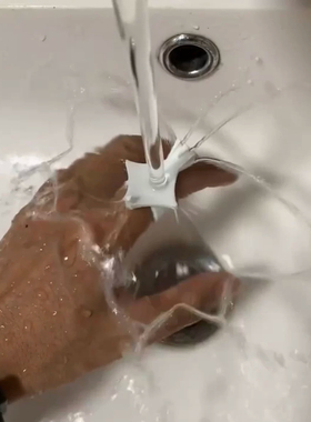 水流蝴蝶戒指3d打印玩具戏水指环