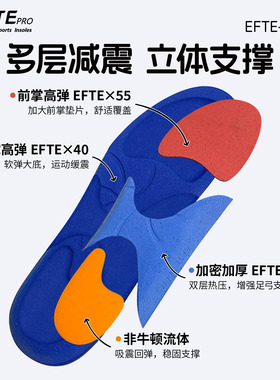 EFTE0911运动鞋垫缓震透气防臭