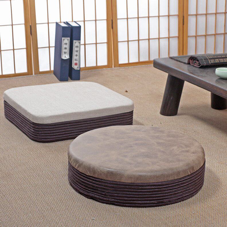Tatami beef tendon rope futon floor cushion cushion bay window balcony B&B living room tea room coffee table cushion