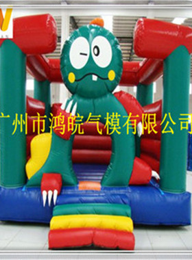 儿童蹦床蹦蹦床跳跳床 小型充气城堡 充气滑梯组合 充气乐园