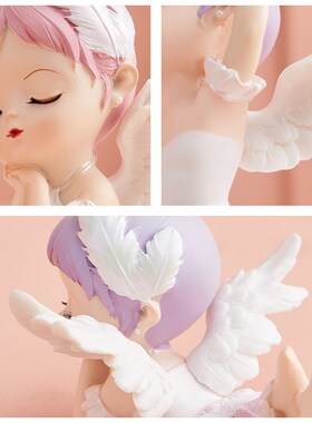 可爱风治愈系安妮公主办公室桌面卧室小摆件装饰品生日礼物送女孩