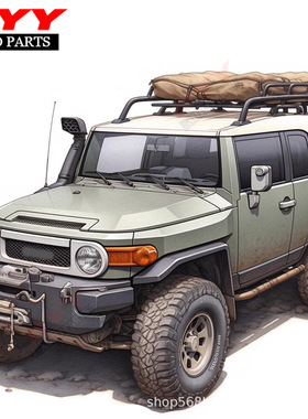 适用于FJ酷路泽行李架酷路泽TRD行李框酷路泽车顶平台FJ Cruiser