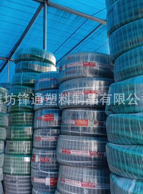 PVC复合防静电钢丝软管纤维增强透明螺旋耐高压耐冷热工业输送管