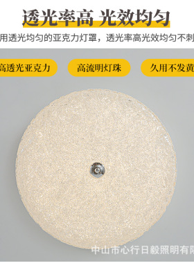 意式轻奢吸顶灯2026新款主卧