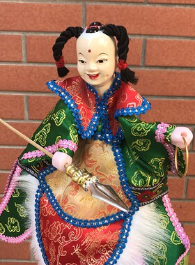 掌上玩偶红孩儿 儿童布袋木偶 漳州木偶幼儿园孩子表演