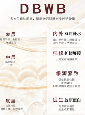 DBWB 平替 神仙酵母水 爽肤水 补水滋润收缩毛孔保湿抗皱水油平衡
