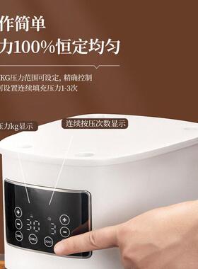 食品级全自动58毫米电动咖啡捣碎机压机浓缩咖啡粉捣乱咖啡机机械