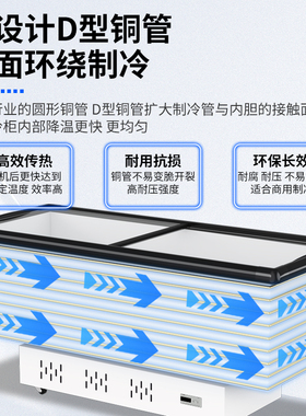 GOME国美电器雪糕冰柜冷冻展示柜