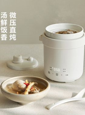olayks立时陶瓷内胆微压电炖盅