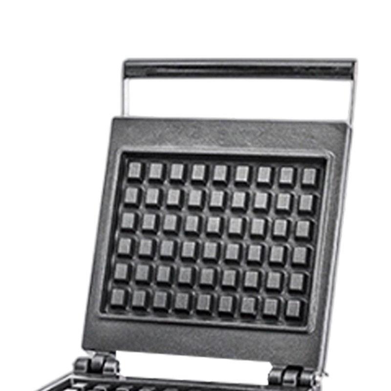 Head waffle machine 2026 new commercial electric heating waffle machine square crepe machine stainless steel electric baking pan