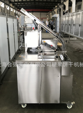上海合强优惠自动饼干夹心机不锈钢饼干夹心机械奶油饼干生产线